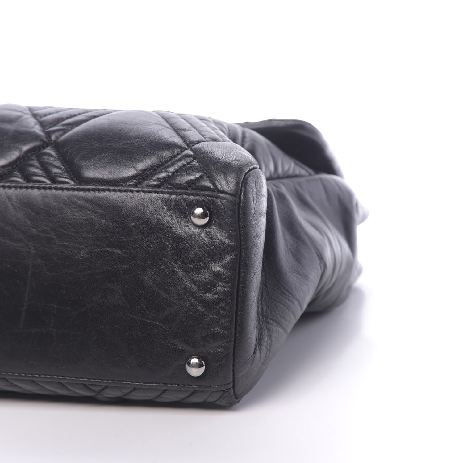 Chanel Lambskin In and Out XL Maxi Flap Black 12 of 12