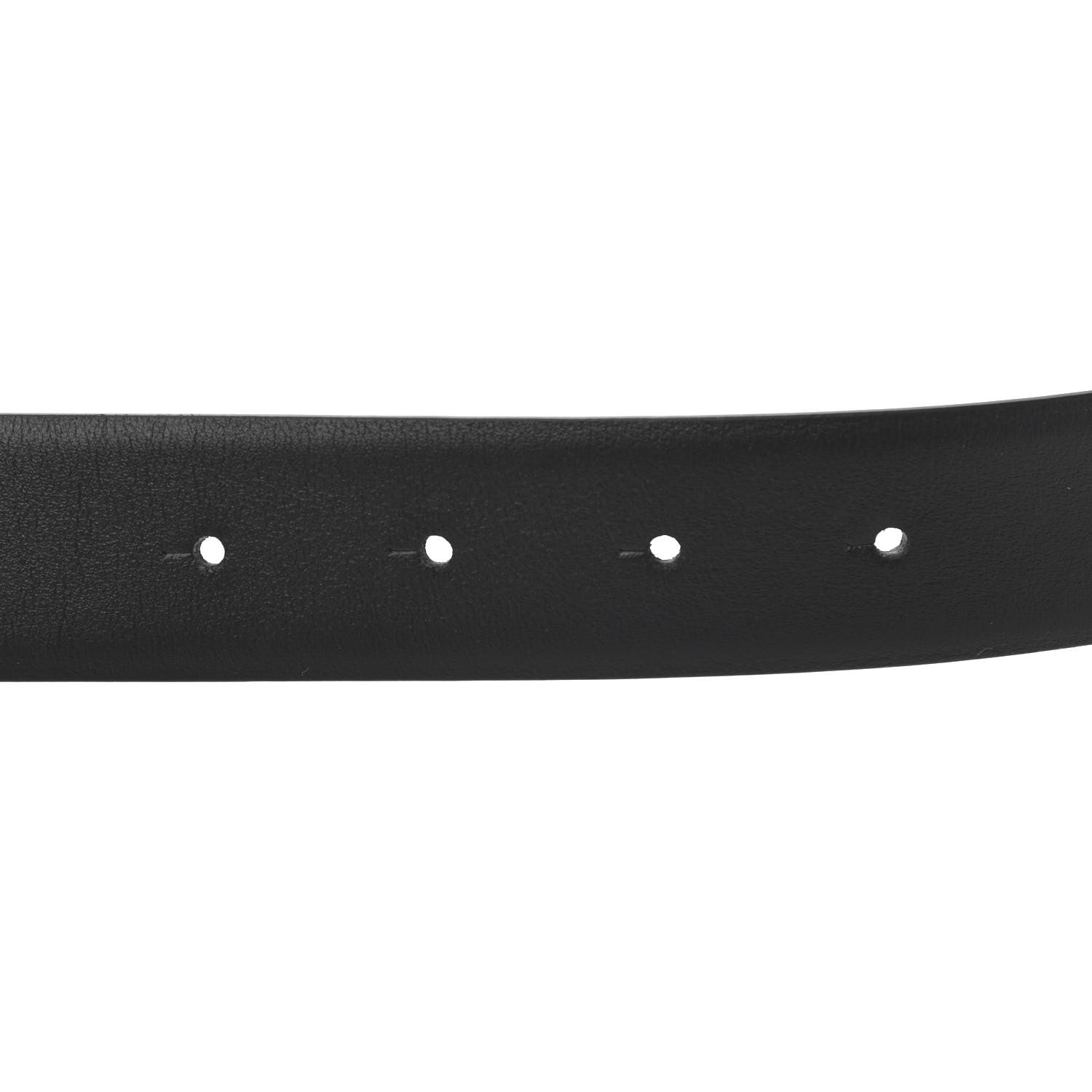 Chanel Calfskin CC Reversible Belt 80 32 Black Burgundy 4 of 6