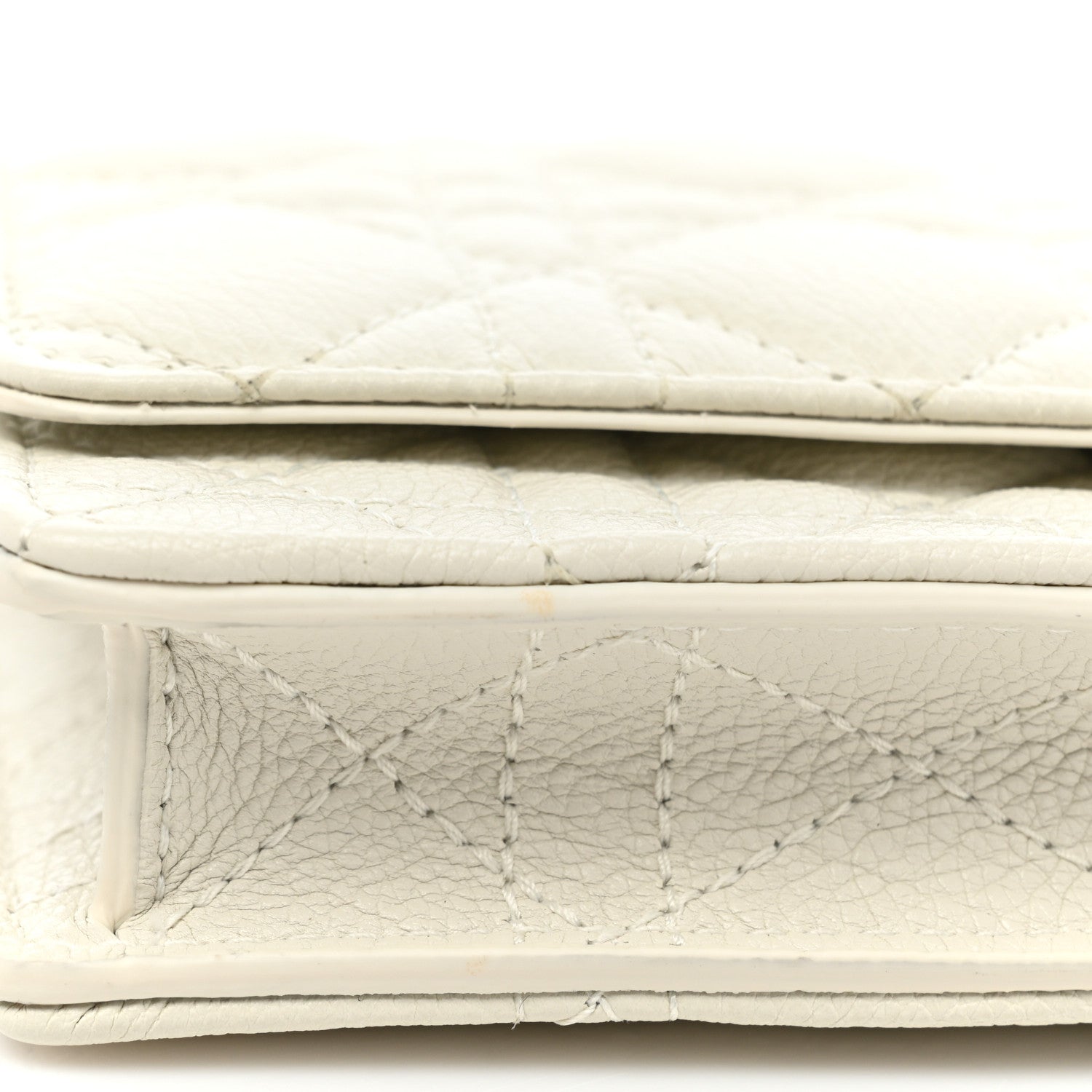Christian Dior Supple Calfskin Caro Pouch with Chain Latte 15 of 15