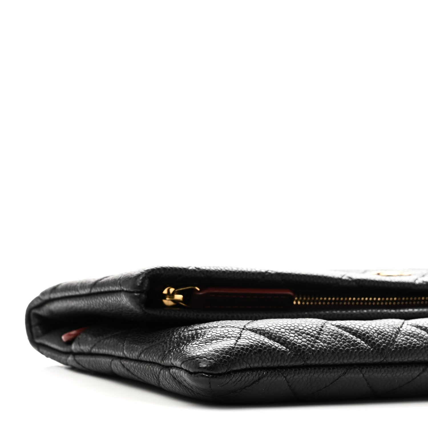 Chanel Caviar Quilted CC Beauty Clutch Black 9 of 11