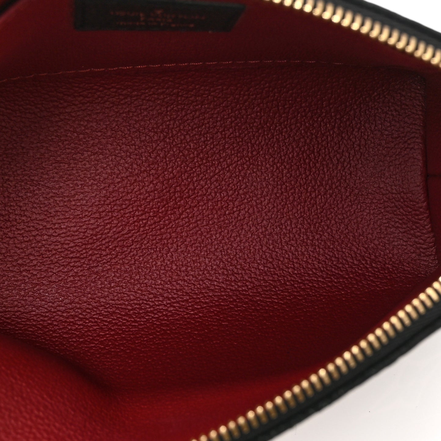 Empreinte Monogram Giant Cosmetic Pouch Black Beige