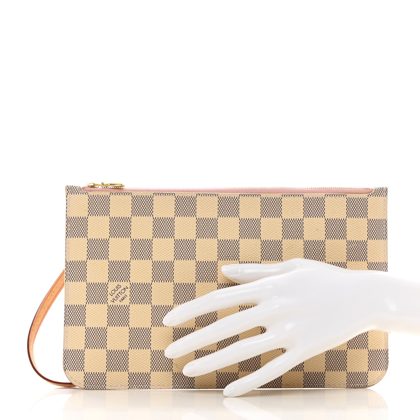 Damier Azur Neverfull MM GM Pochette Rose Ballerine