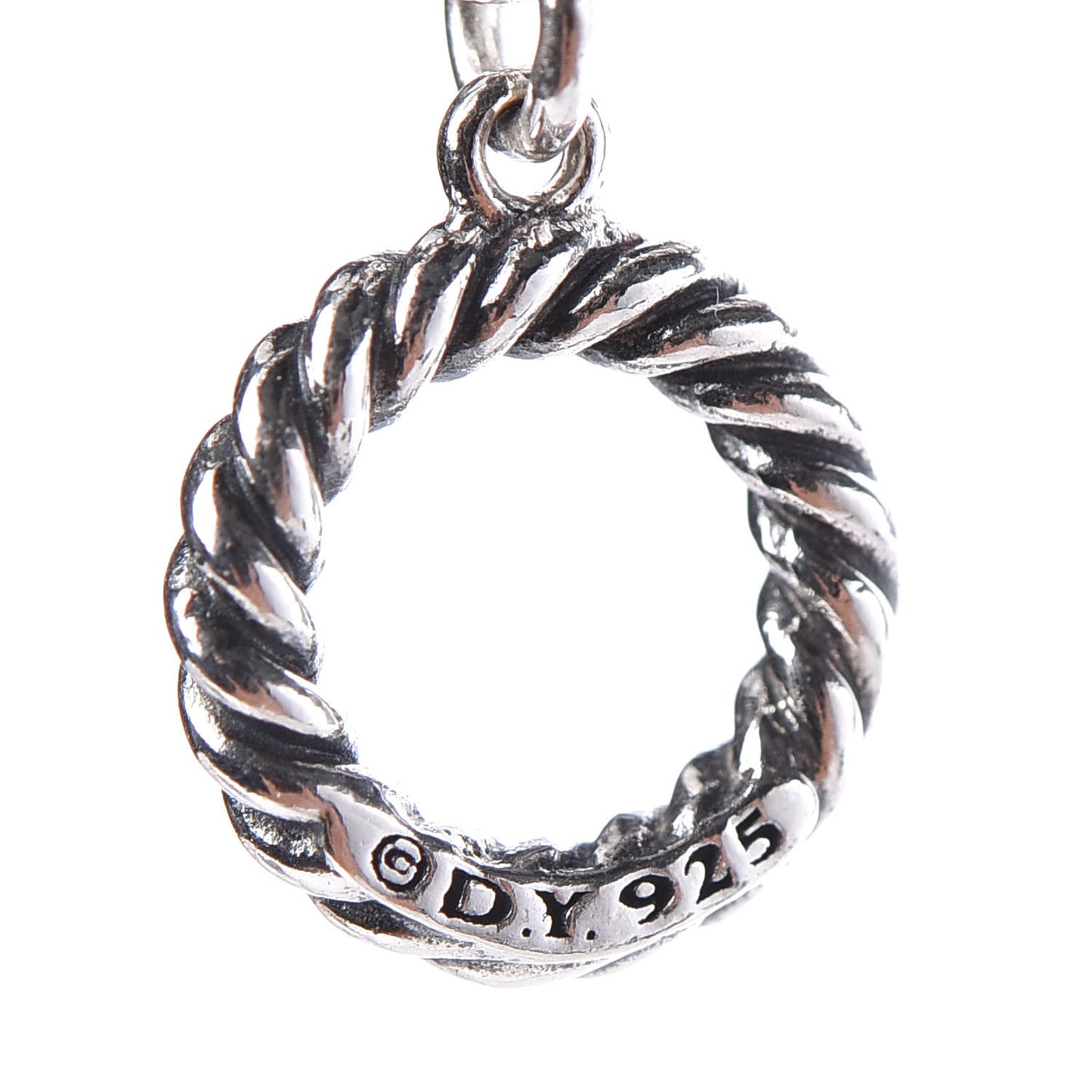 Sterling Silver Diamond Blue Topaz Confetti Station Necklace