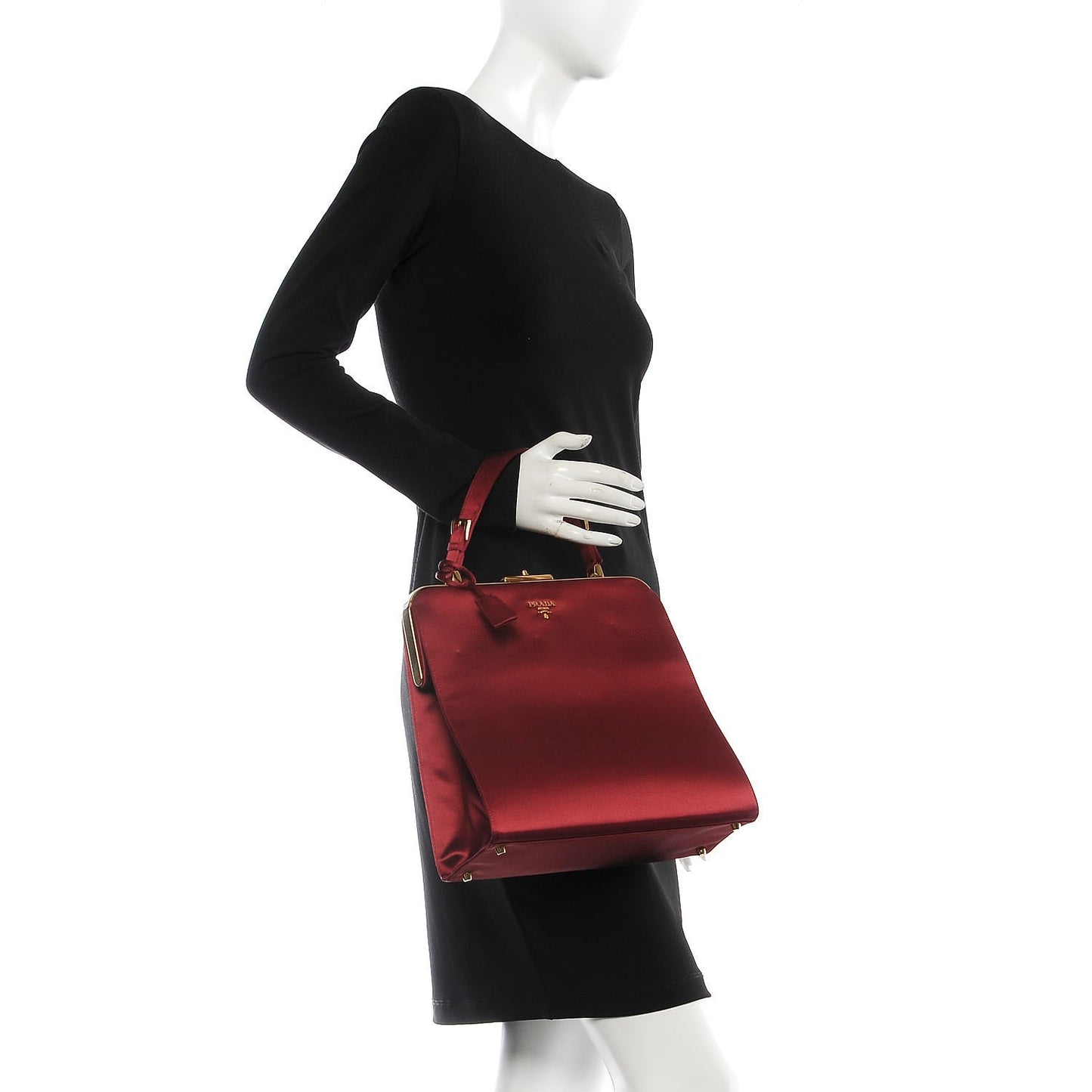 Satin Framed Bag Granato