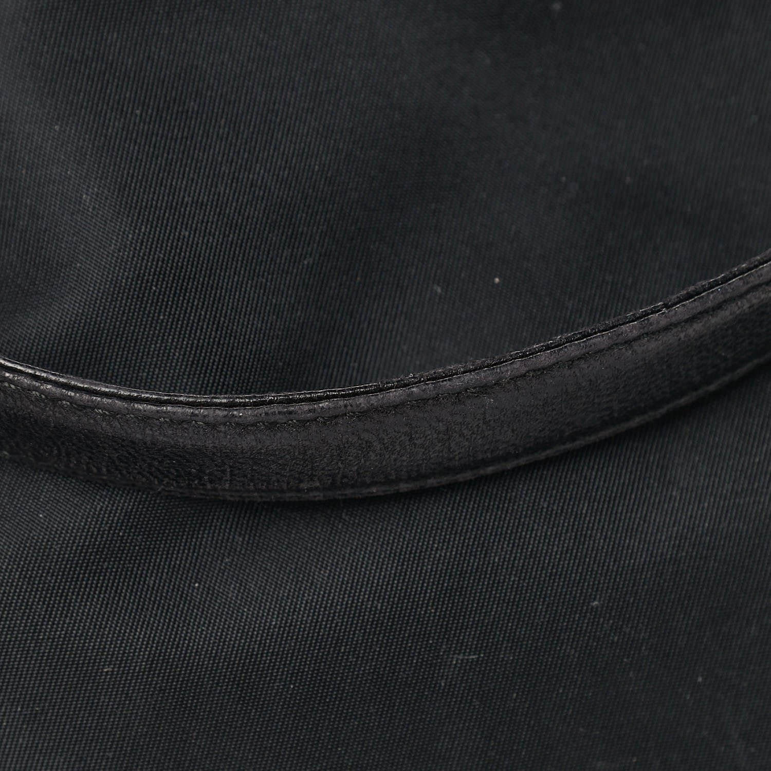 Prada Nylon Tessuto Acciaio Chain Shoulder Bag Black 11 of 12