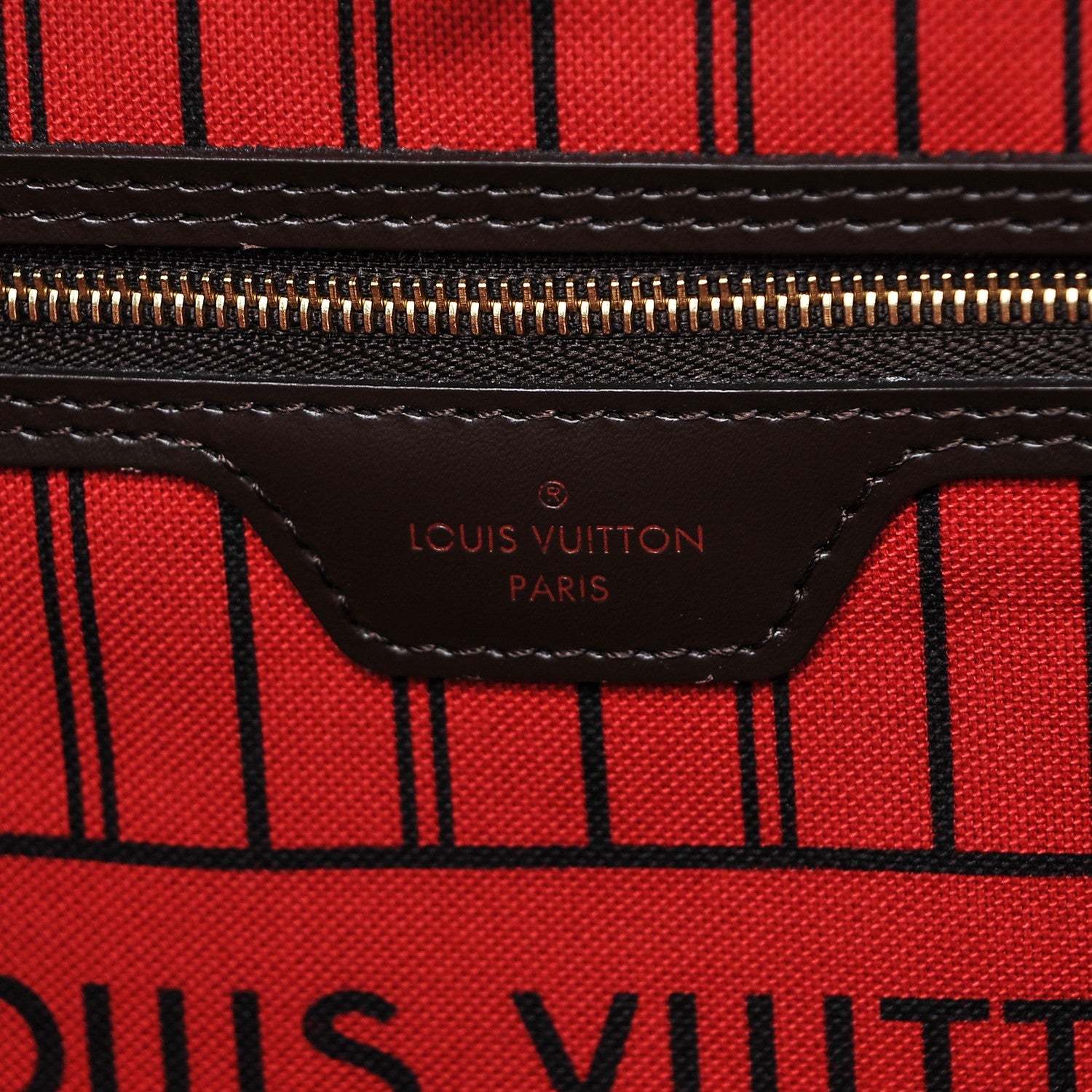 Louis Vuitton Damier Ebene Neverfull MM 6 of 8