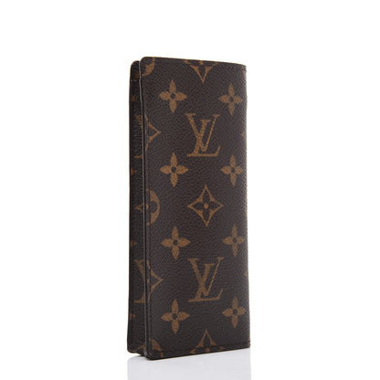 Louis Vuitton Monogram Etui a Lunettes Simple Eyeglass Case 2 of 6