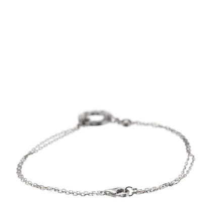 Cartier 18K White Gold Diamond LOVE Bracelet 3 of 6