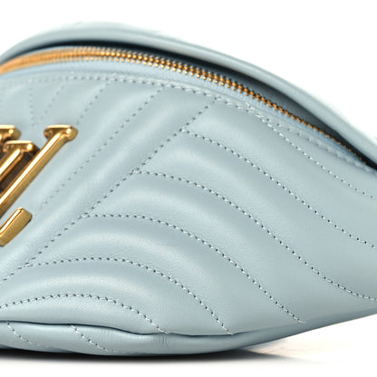 Louis Vuitton Calfskin New Wave Bumbag Porcelain Blue 9 of 9