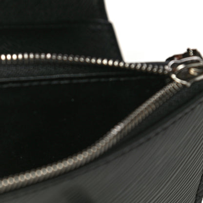Louis Vuitton Epi Twist Compact Wallet Black 12 of 12