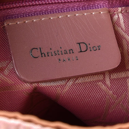 Christian Dior Lucite Nylon Cannage Medium Lady Dior Pink 6 of 11