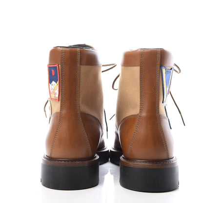 Louis Vuitton Calfskin Oberkampf Ankle Boots 10 Cognac 7 of 9