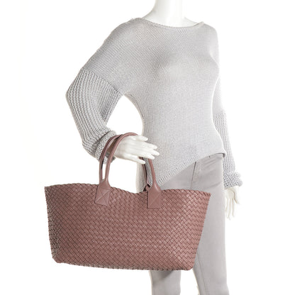 Bottega Veneta Nappa Intrecciato Medium Cabat Watteau 2 of 8