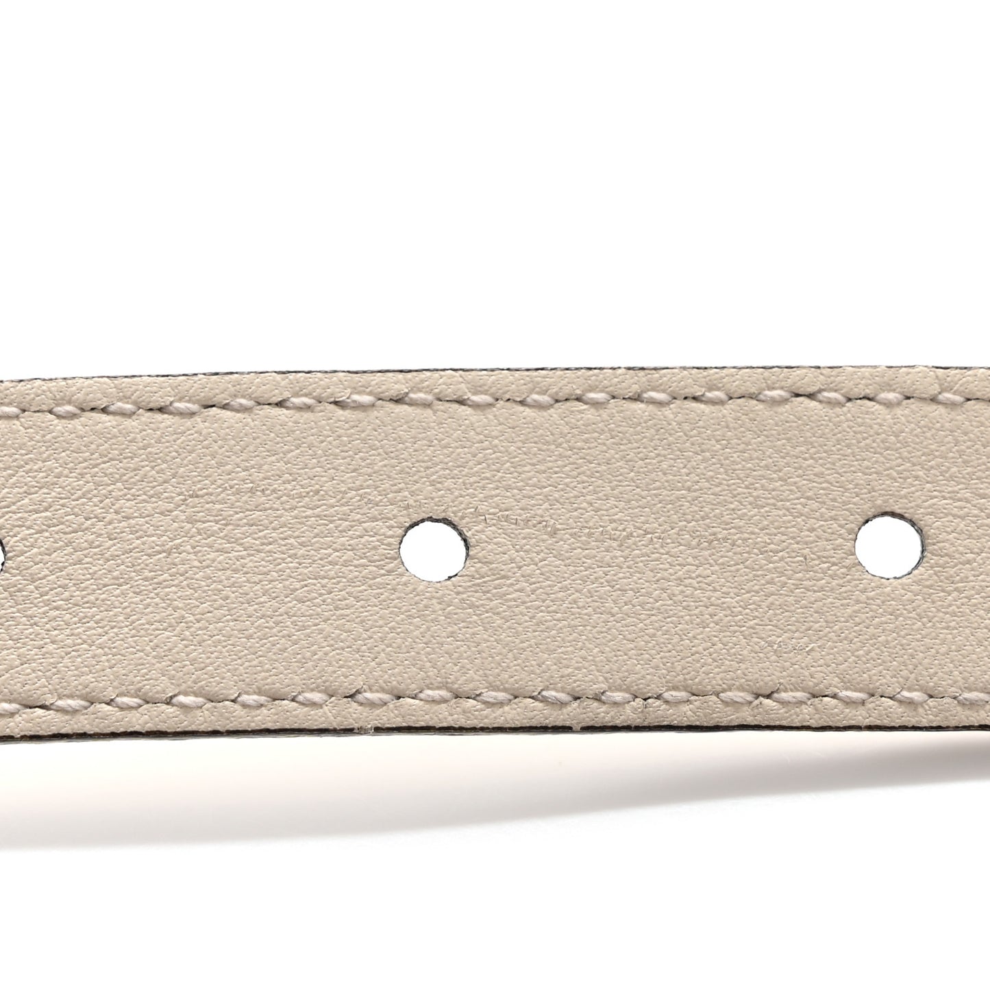 Calfskin Double G 20mm Belt 70 28 Mystic White