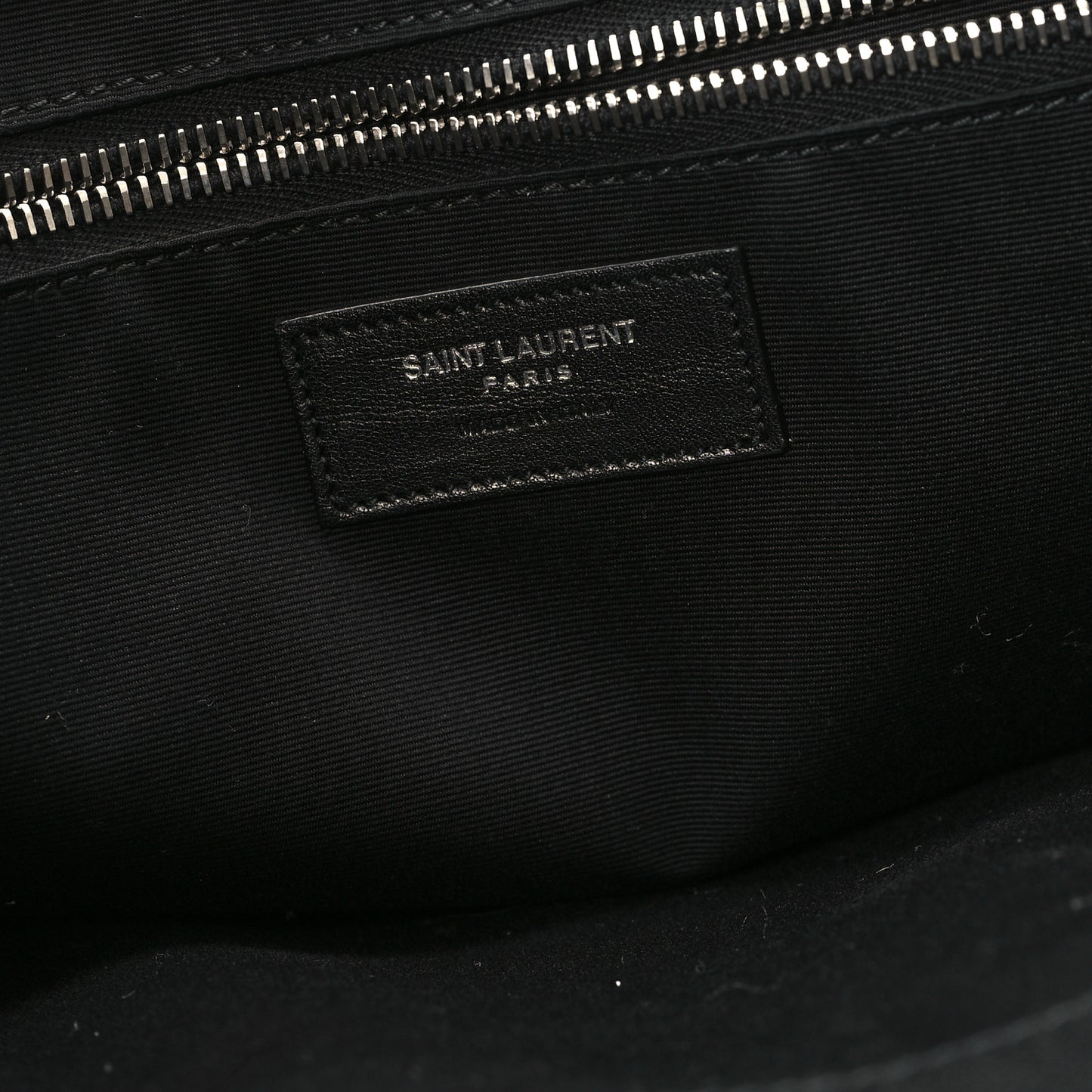 Raffia Linen Calfskin Rive Gauche Tote Black