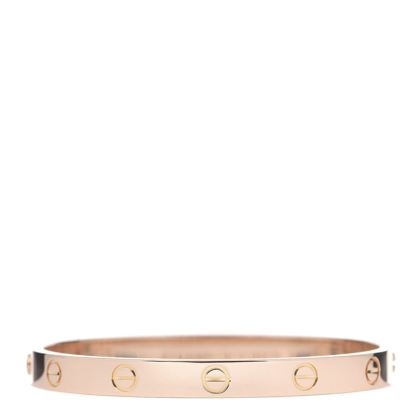 18K Pink Gold LOVE Bracelet 17
