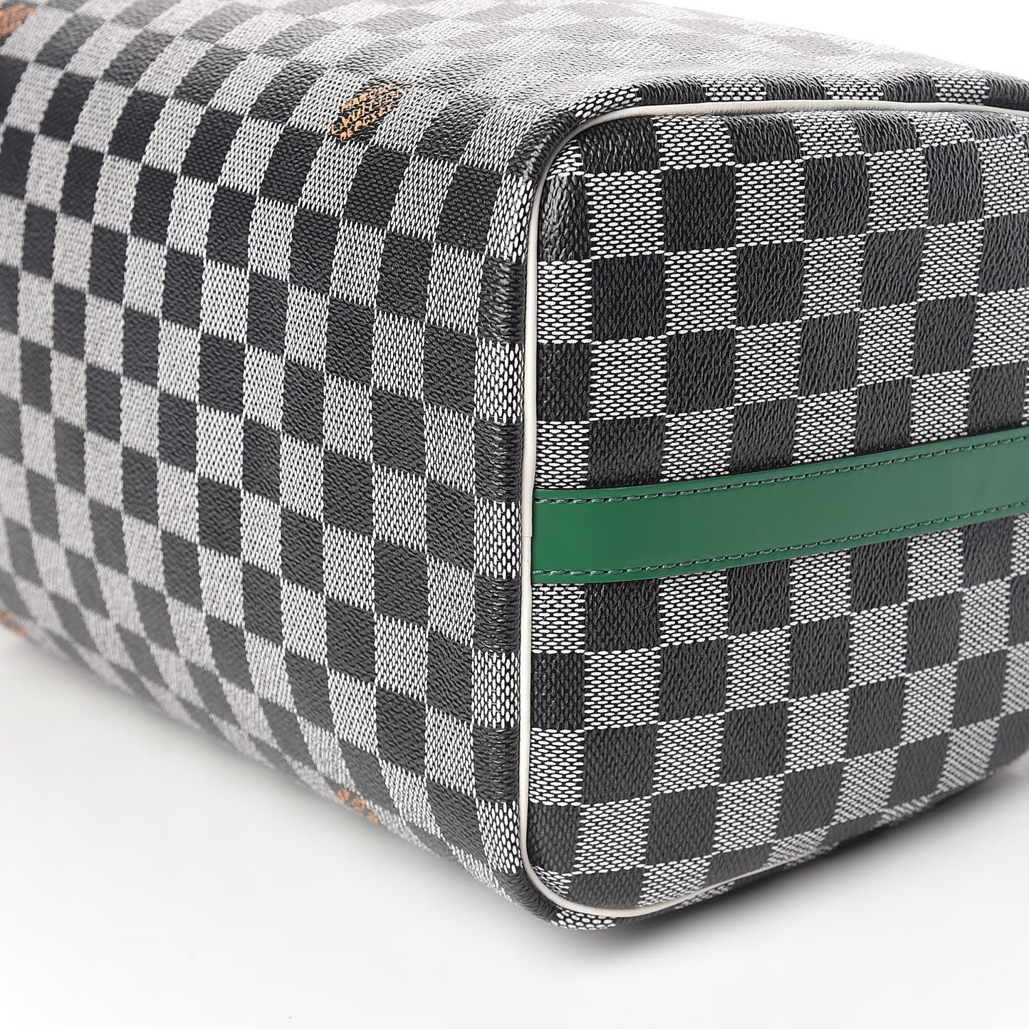 Damier Speedy Bandouliere 30 Black White