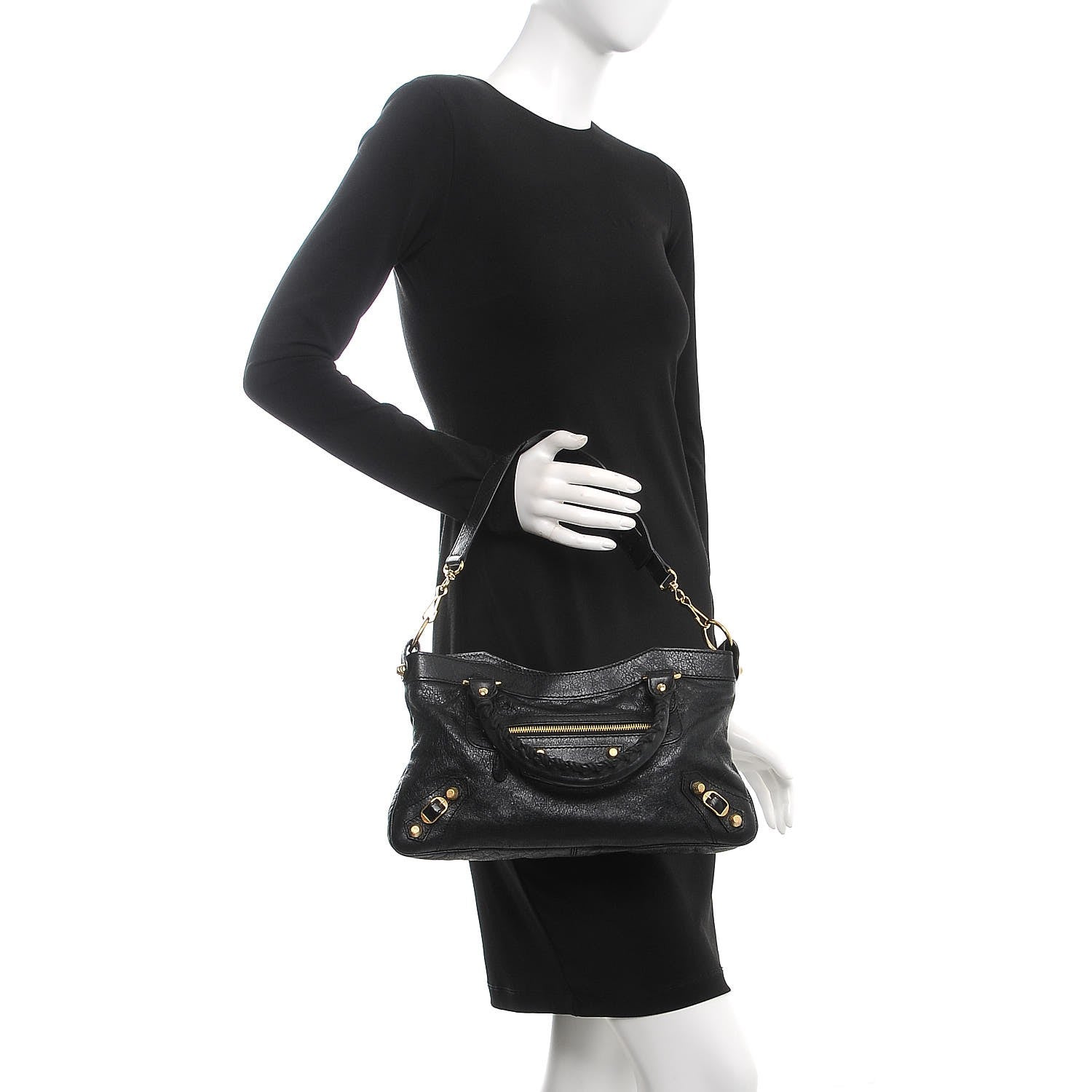 Balenciaga Agneau Giant 12 Gold Hardware First Black 3 of 8