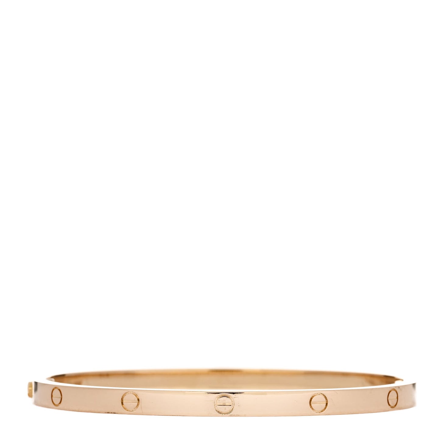 18K Yellow Gold Small LOVE Bracelet 16