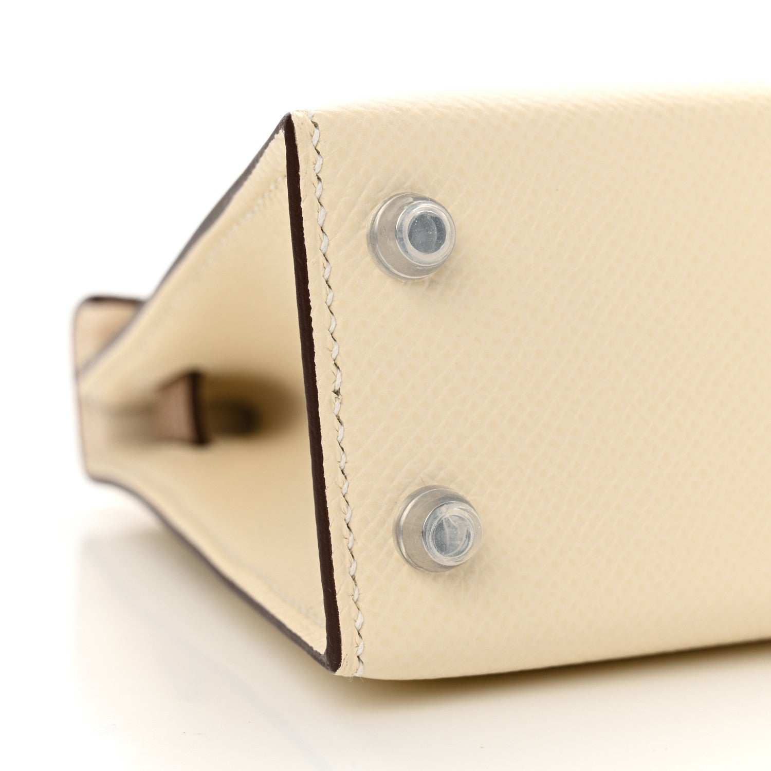 Hermes Epsom Mini Kelly Sellier 20 Nata Chai Gris Meyer 9 of 13
