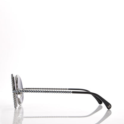 Chanel Pearl Round Sunglasses 71138 Grey 3 of 9