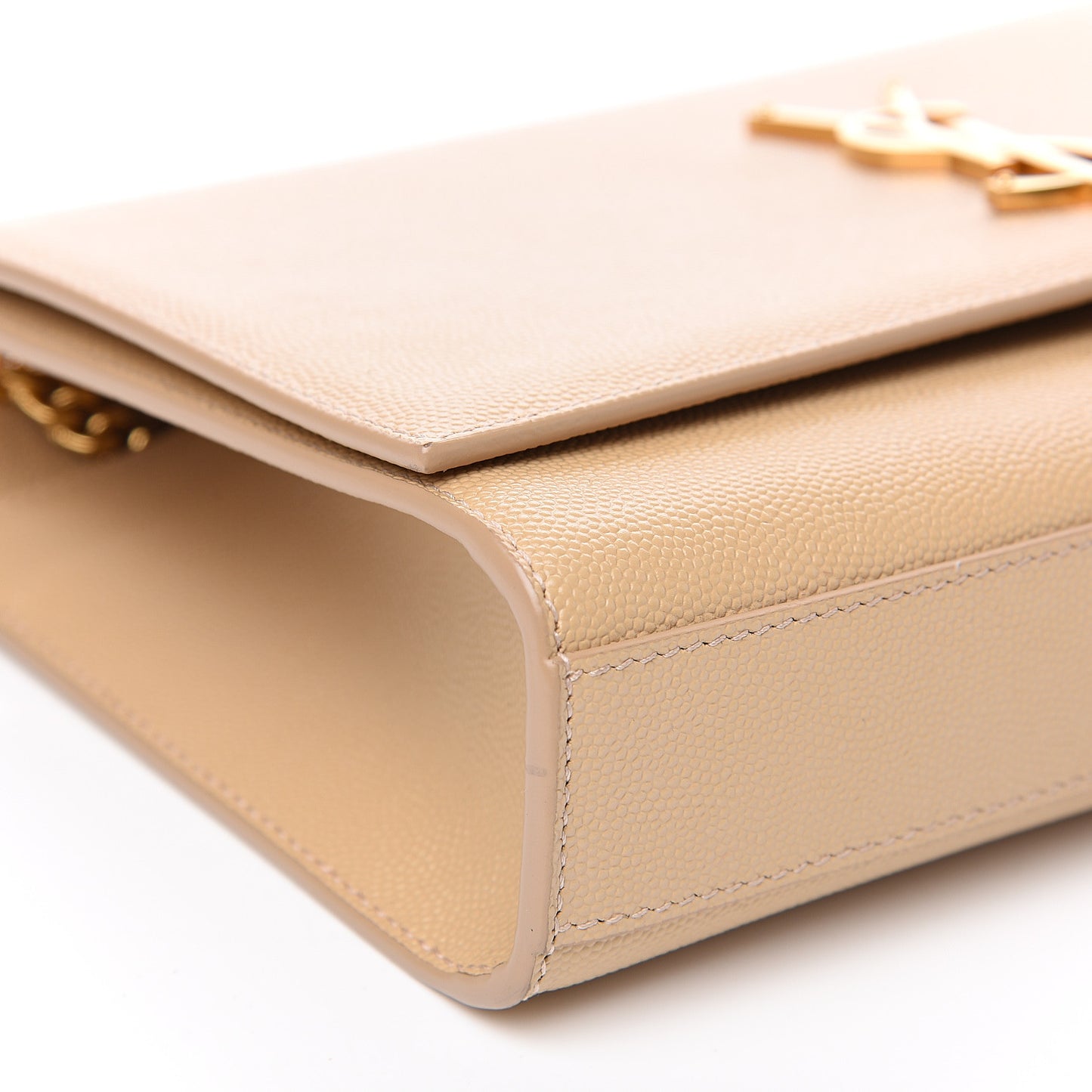 Grain De Poudre Medium Monogram Kate Satchel Nude Powder