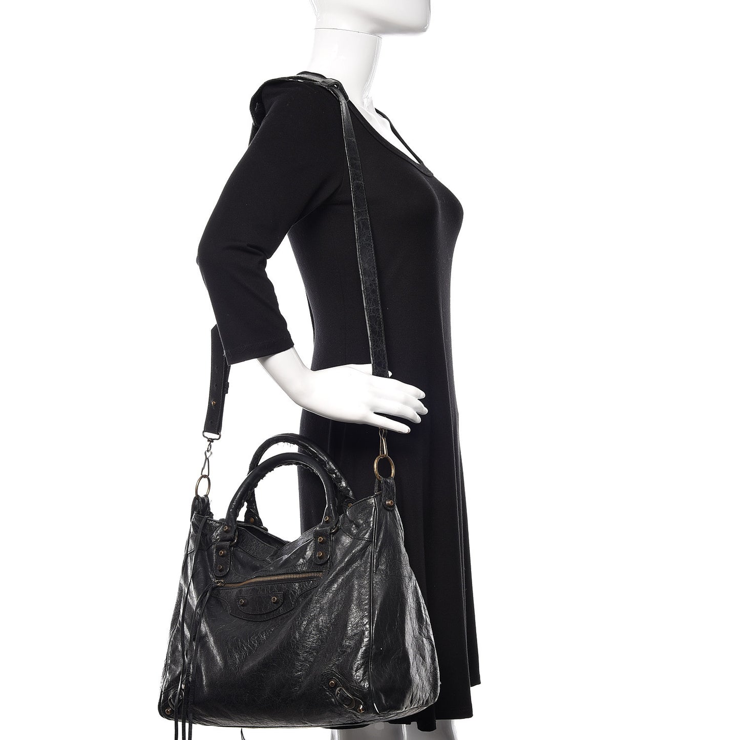 Agneau Classic Hardware Velo Black