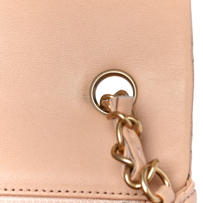 Chanel Lambskin Quilted Mini Rectangular Flap Beige 14 of 14