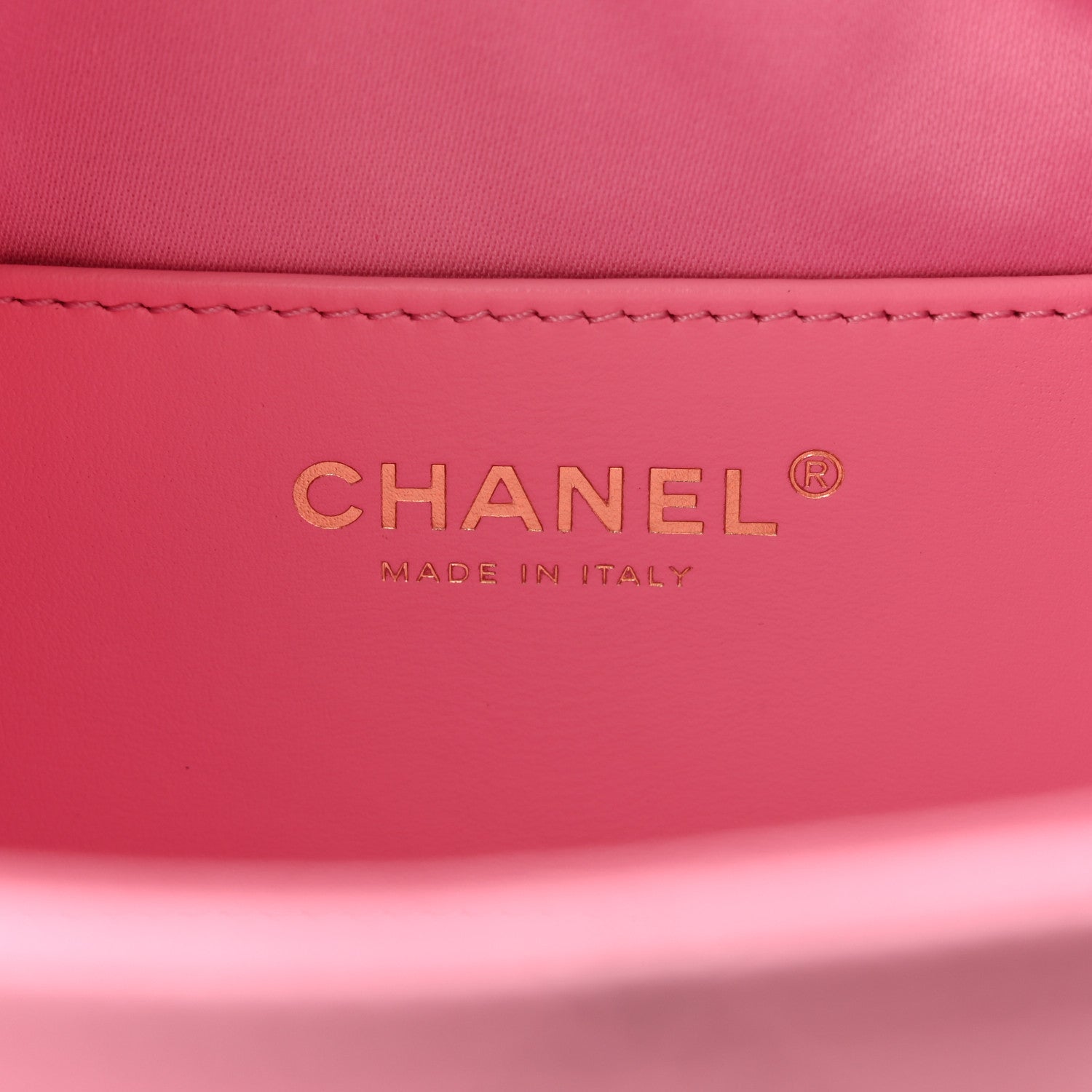 Chanel Caviar Quilted Mini Chanel 25 Handbag Pink 6 of 11