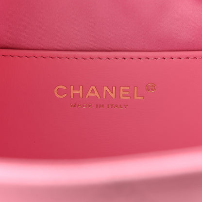 Chanel Caviar Quilted Mini Chanel 25 Handbag Pink 6 of 11
