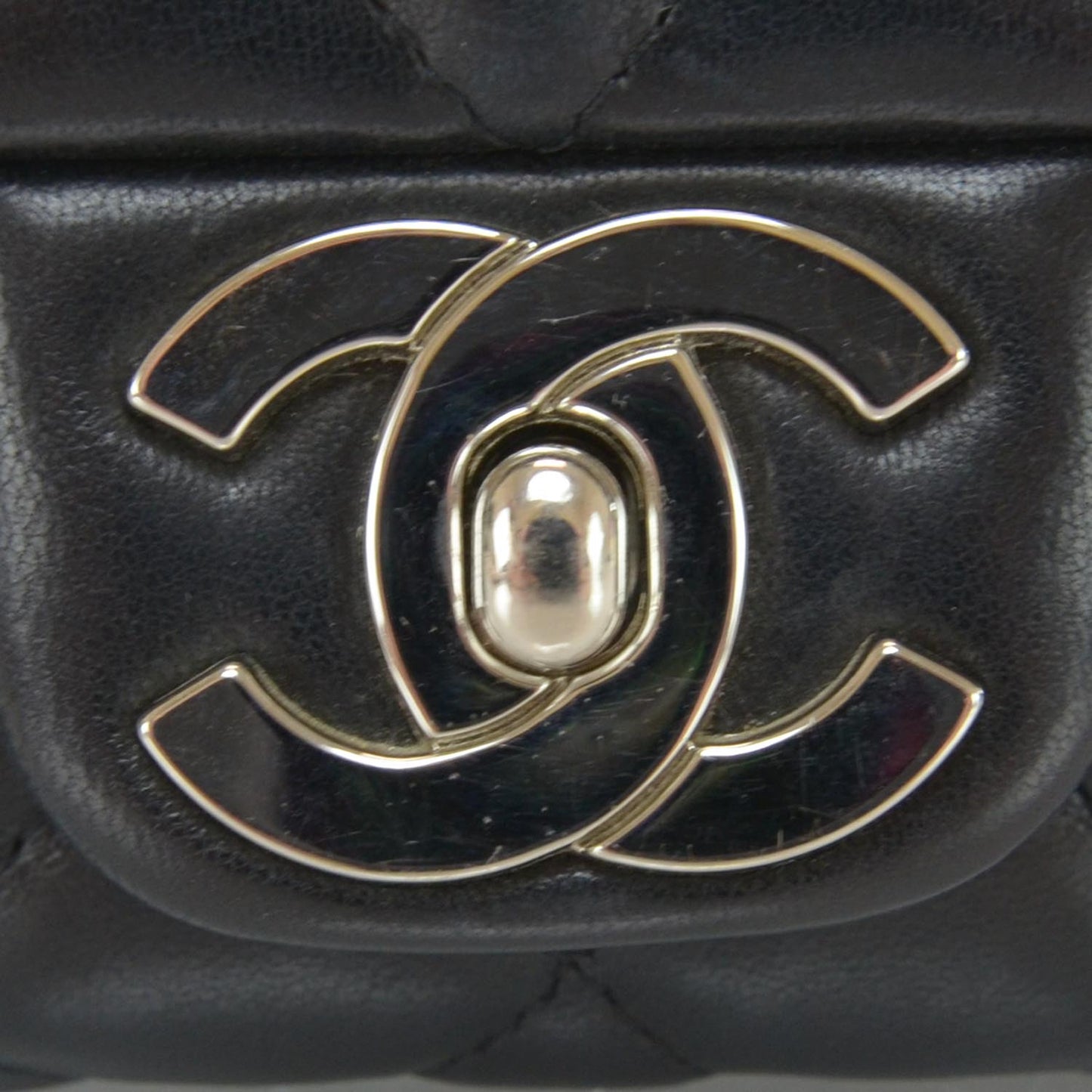 Lambskin Small Kelly Flap Bag Black