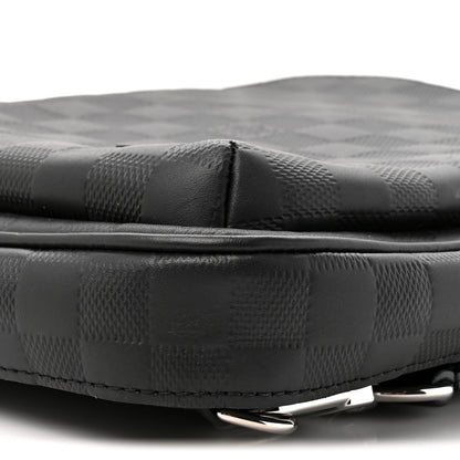 Louis Vuitton Damier Infini Avenue Sling Bag NM Onyx 8 of 9