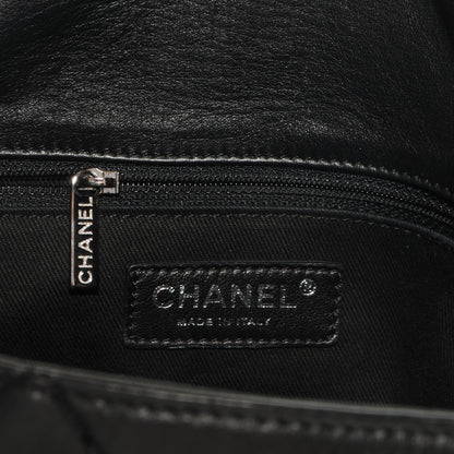 Chanel Calfskin Large Expandable Flap Bag Black 5 of 6