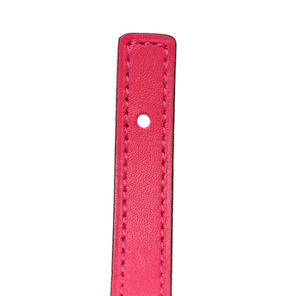 Hermes Swift Epsom 13mm Belt Strap 80 32 Rose Mexico Anemone 4 of 7