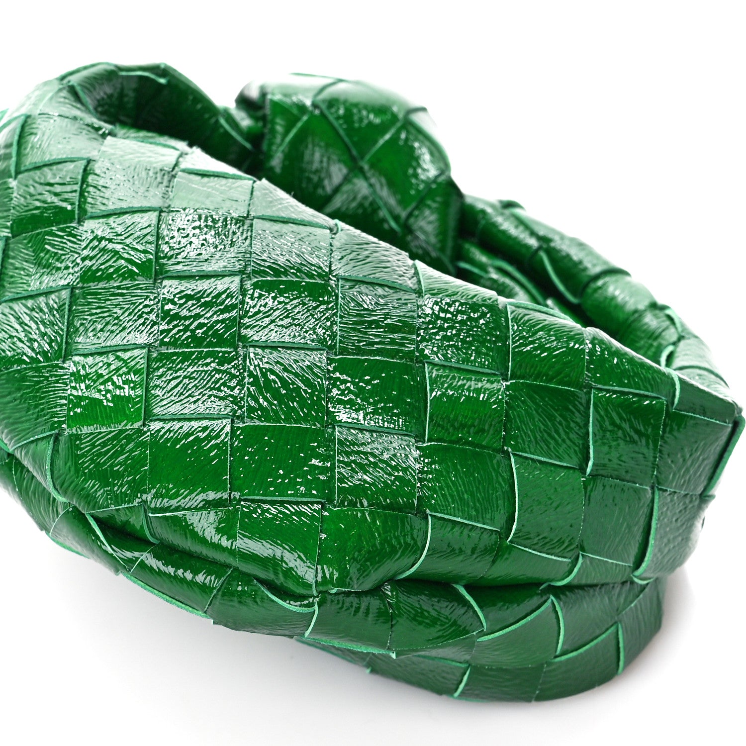 Bottega Veneta Textured Deerskin Intrecciato Candy Jodie Racing Green 11 of 11