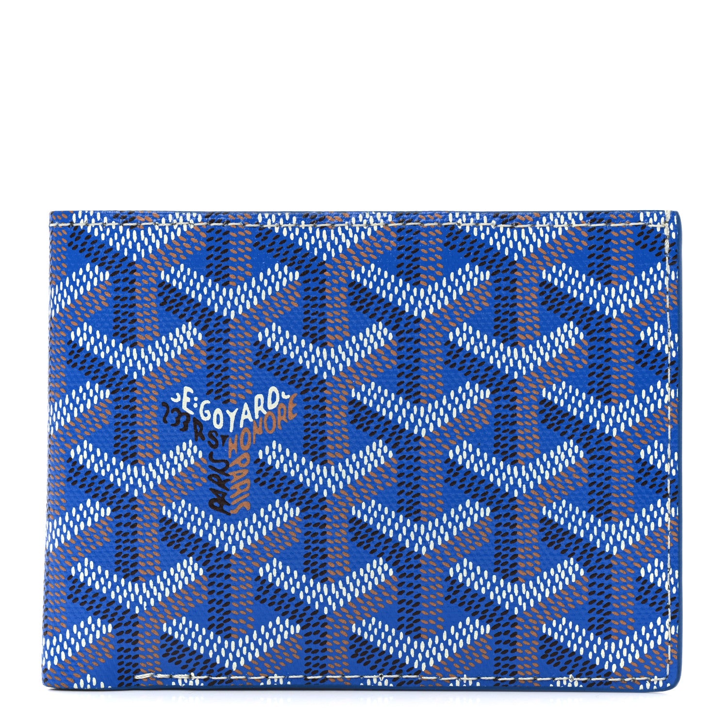 Goyard Goyardine Bi-Fold Victoire PM Wallet Sky Blue 1 of 7