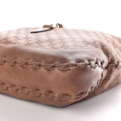 Gucci Guccissima Large New Jackie Hobo Light Brown 8 of 10