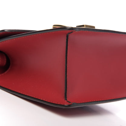 Gucci Calfskin Mini Sylvie Top Handle Bag Hibiscus Red 9 of 11