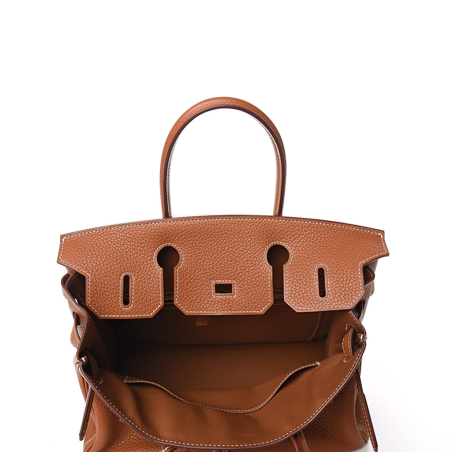 Hermes Taurillon Clemence Birkin 30 Gold 23 of 34