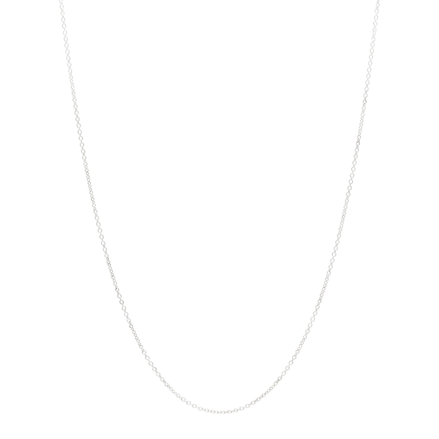 Sterling Silver Chain Necklace 16"