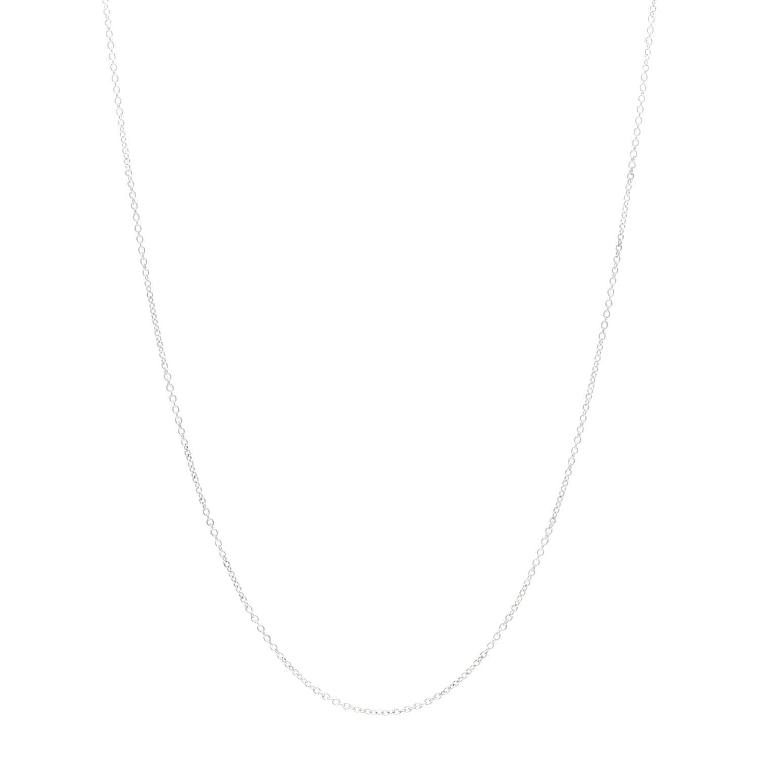 Tiffany Sterling Silver Chain Necklace 16" 1 of 4