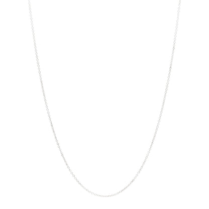 Tiffany Sterling Silver Chain Necklace 16" 1 of 4
