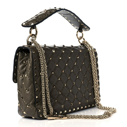Valentino Garavani Nappa Medium Rockstud Spike Shoulder Bag Oasis 3 of 9