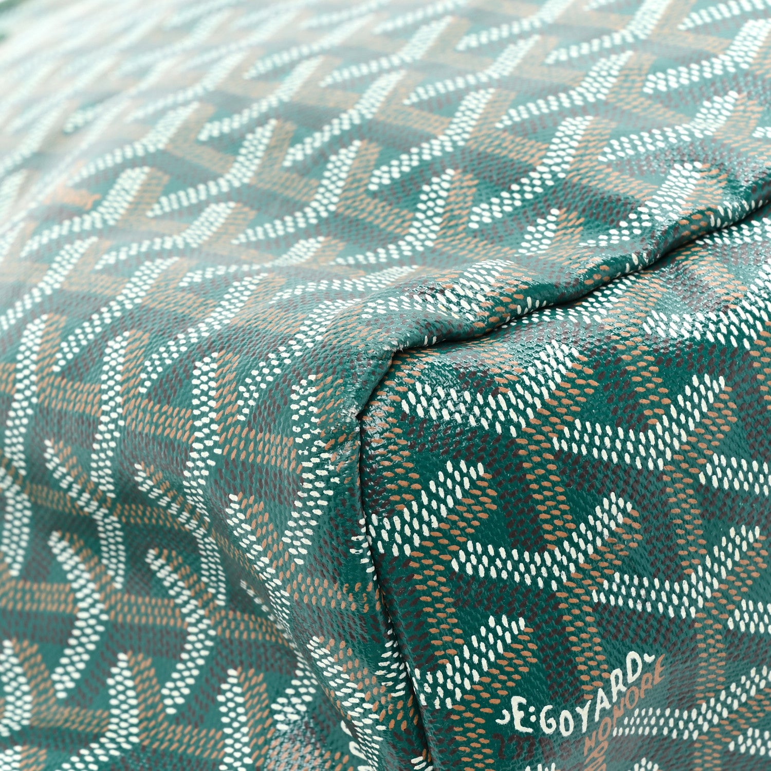 Goyard Goyardine Saint Louis GM Green 14 of 16