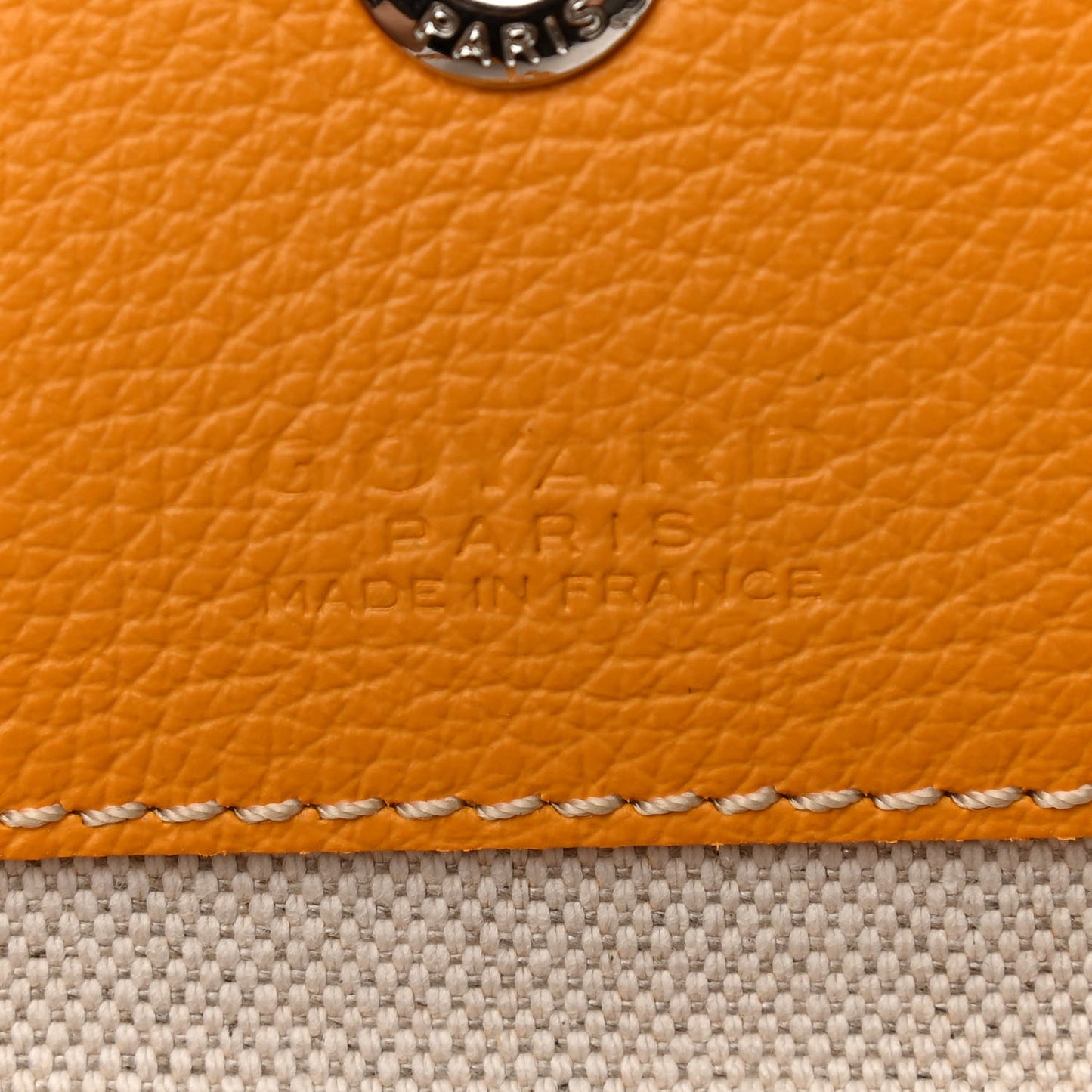 Goyardine Saint Louis PM Yellow