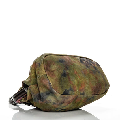 Chanel Washed Toile Graffiti On The Pavements Bowler Khaki Multicolor 4 of 8