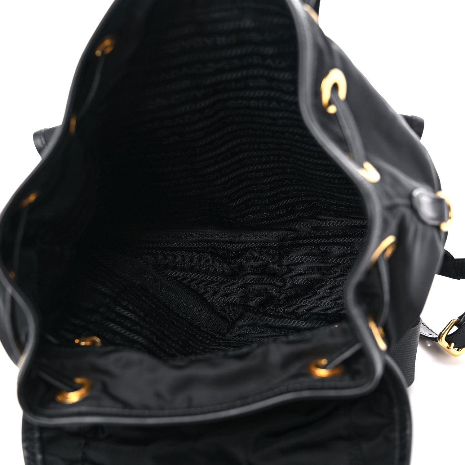 Prada Tessuto Nylon Vela Small Backpack Black 6 of 11