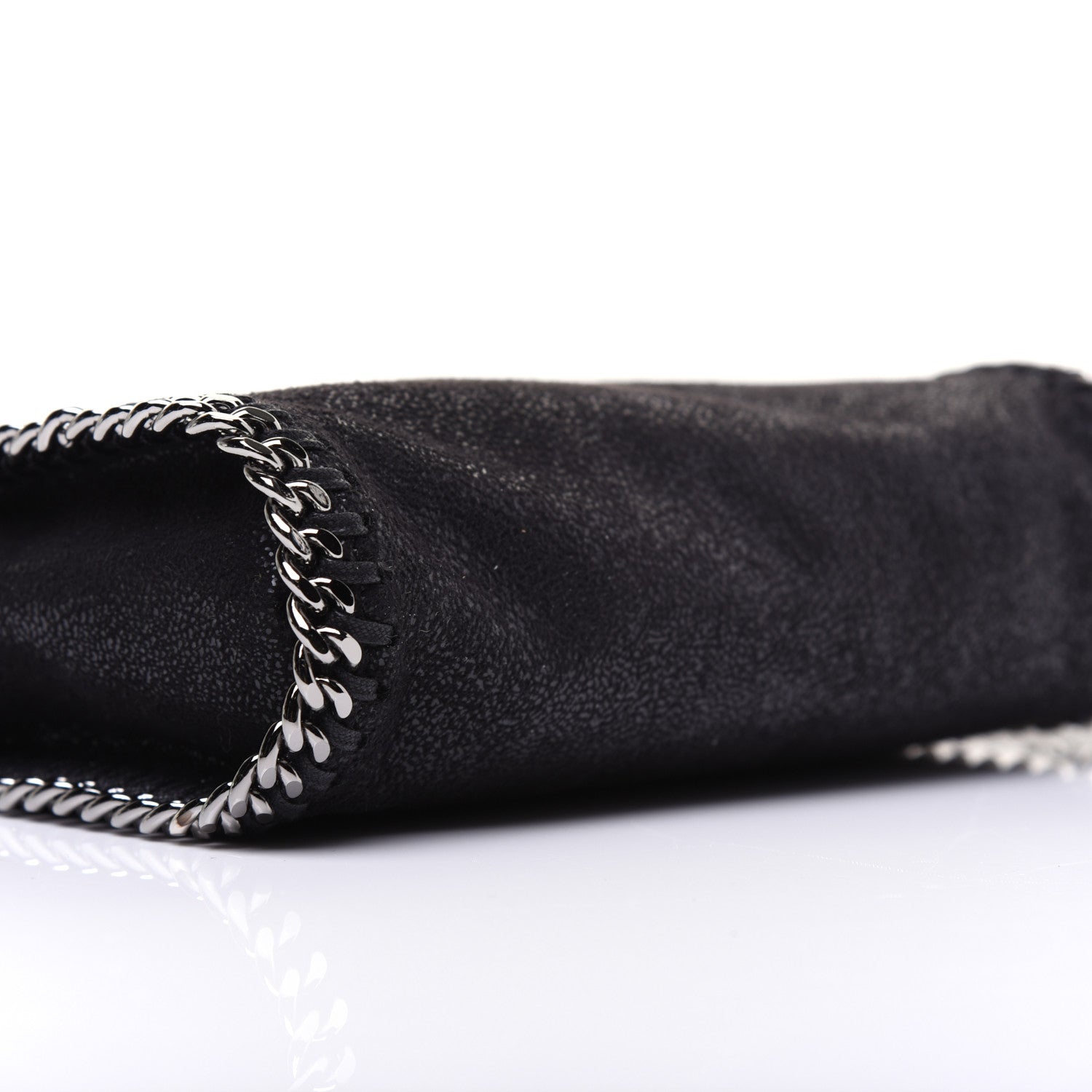 Stella McCartney Shaggy Deer Tiny Falabella Tote Black 6 of 12
