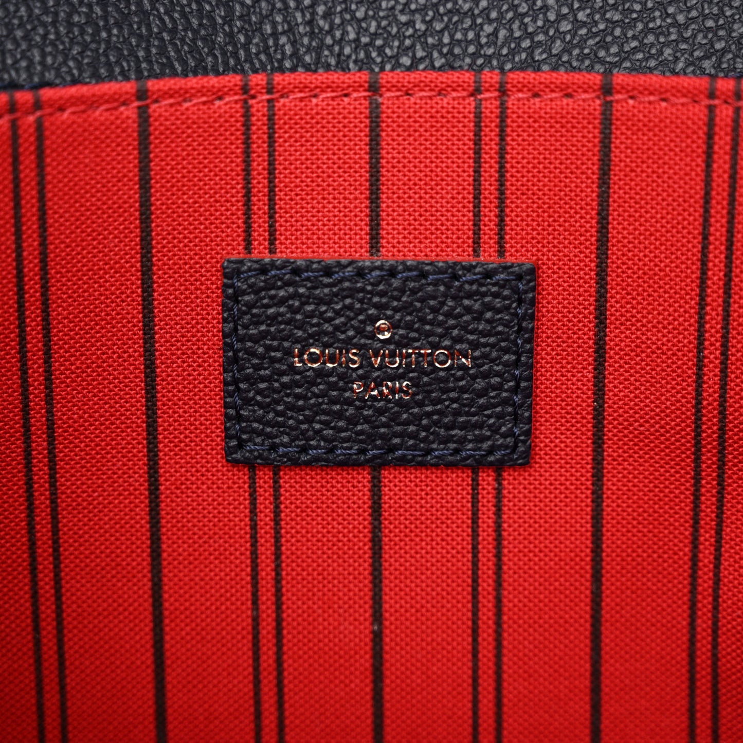 Empreinte Pochette Metis Marine Rouge