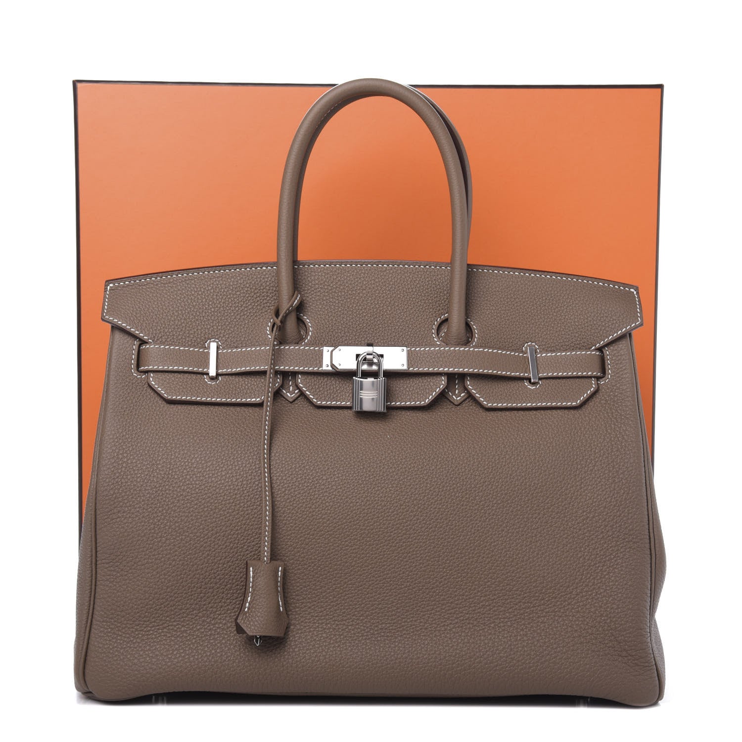 Hermes Togo Birkin 35 Etoupe 10 of 10